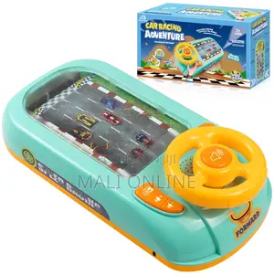Kids Musical Steering Wheel Toy Driving Simulator Racing Game