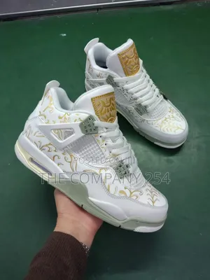 Quality Casual Leather Jordan 4 Men Sneakers Shoes