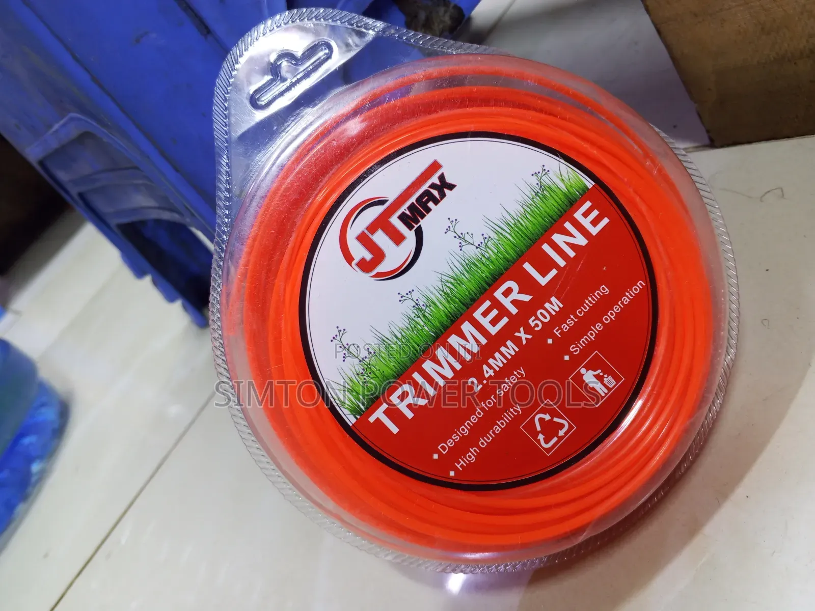 2.4mm X 50m Jtmax Trimmer Line
