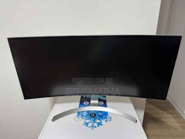 Lg 34” Curved Monitor