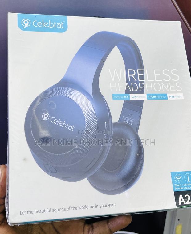 Celebrat Wireless Headphones - main view