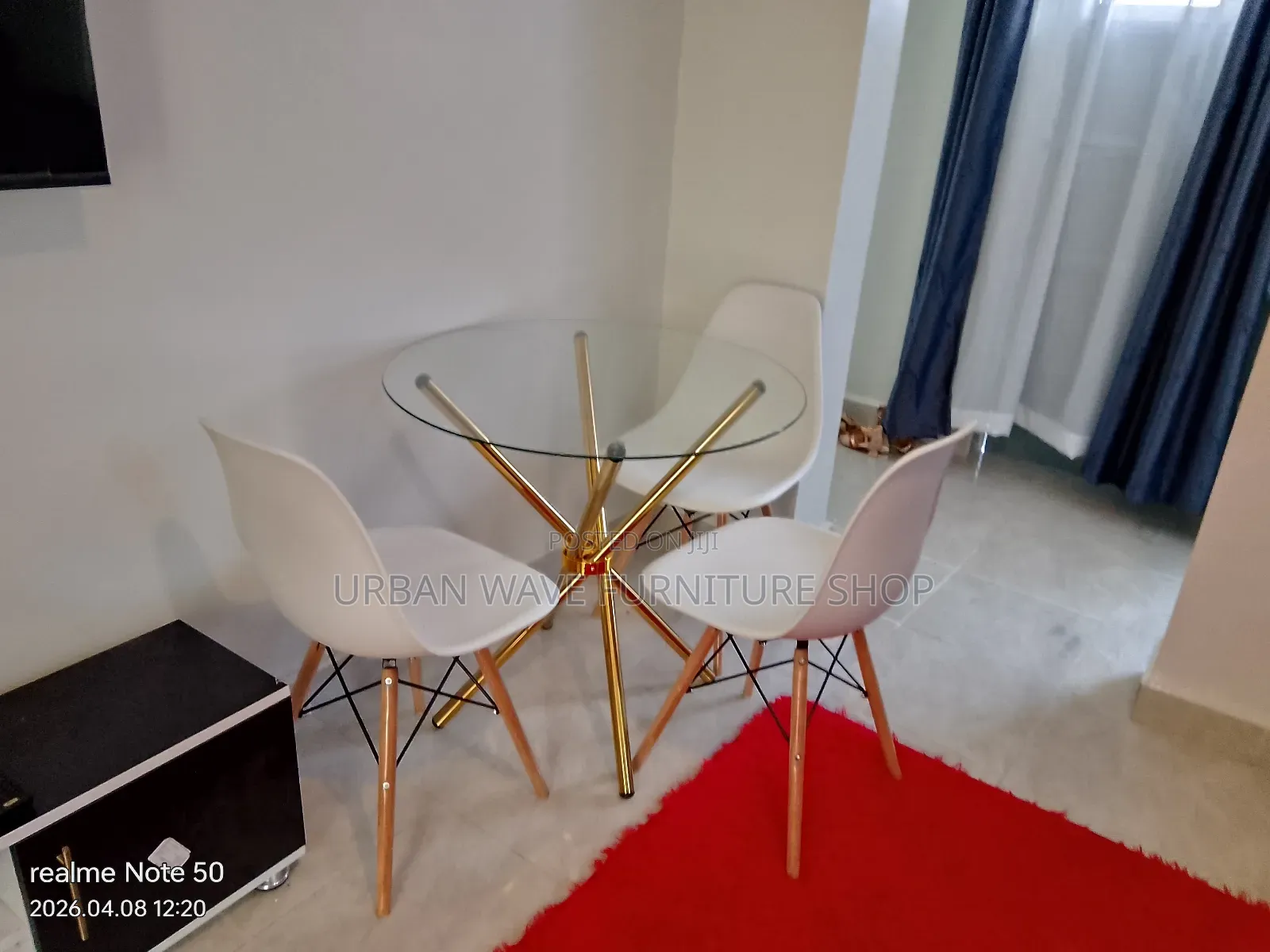 Outdoor Garden Balcony Table Set