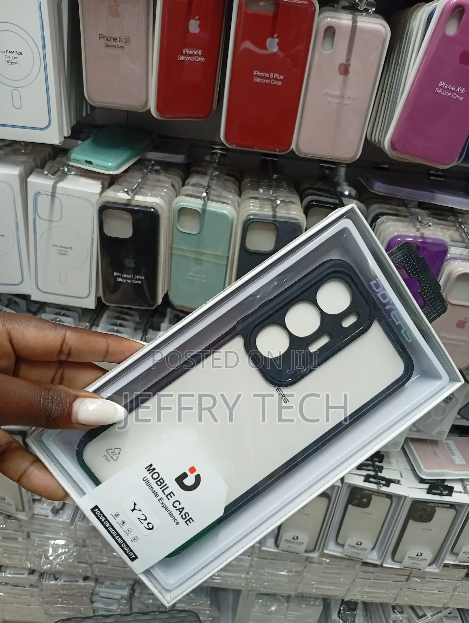 Doyers Branded Clear Mobile Case Designed for the Vivo Y29 5g
