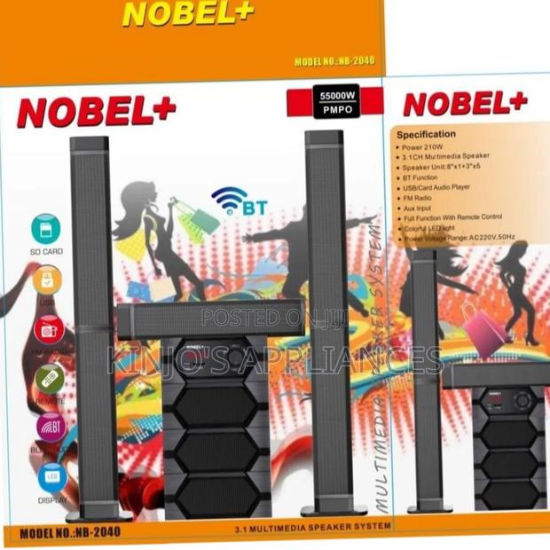 Nobel 3.1 Multimedia Speaker Model 2040 - main view