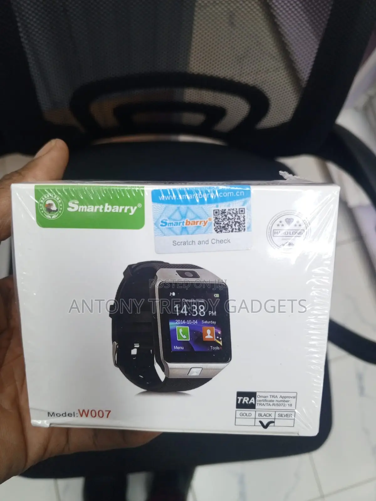 Smartberry W007 Smartwatch Sim Camera Bluetooth Dz09