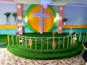 Premium Green Carpet for Worship Spaces