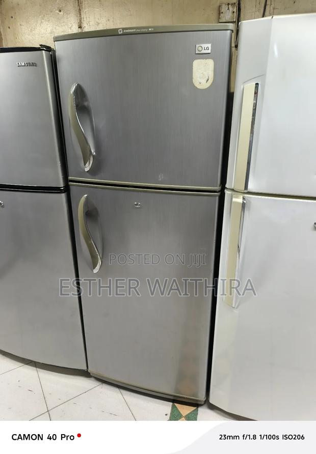 Lg Dark Grey 350 Litres Fridge