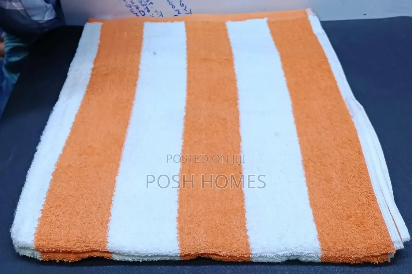 Orange Cotton Beach Towels