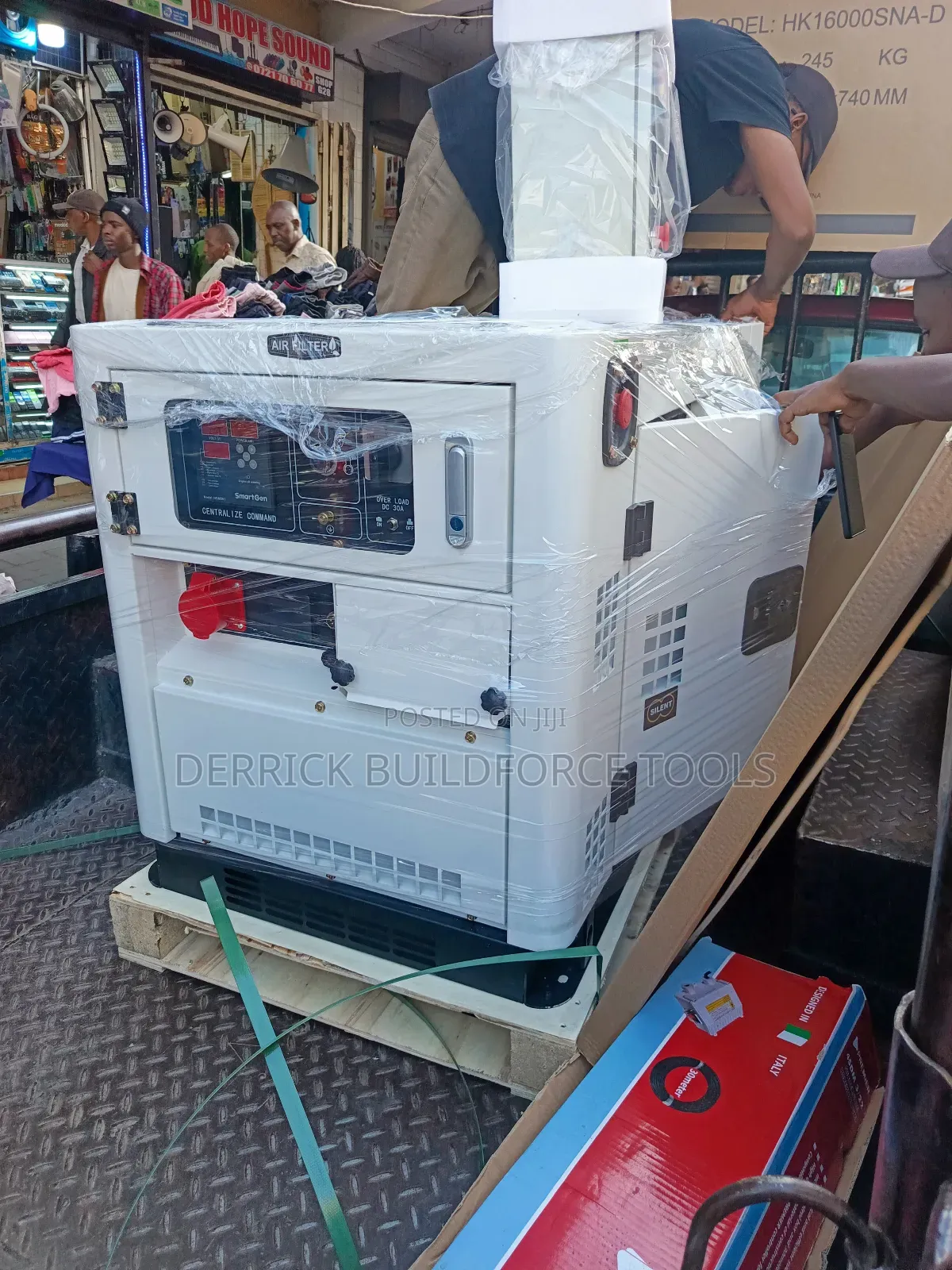 Hisaki Japan 20kva Dual Phase Silent Diesel Generator