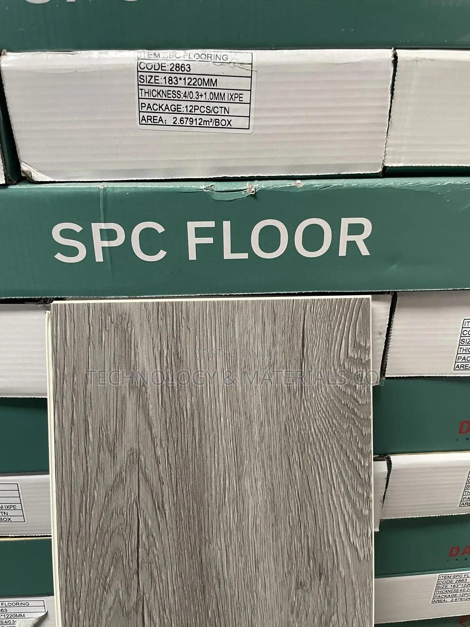 SPC Flooring- Daspros Nairobi Grey