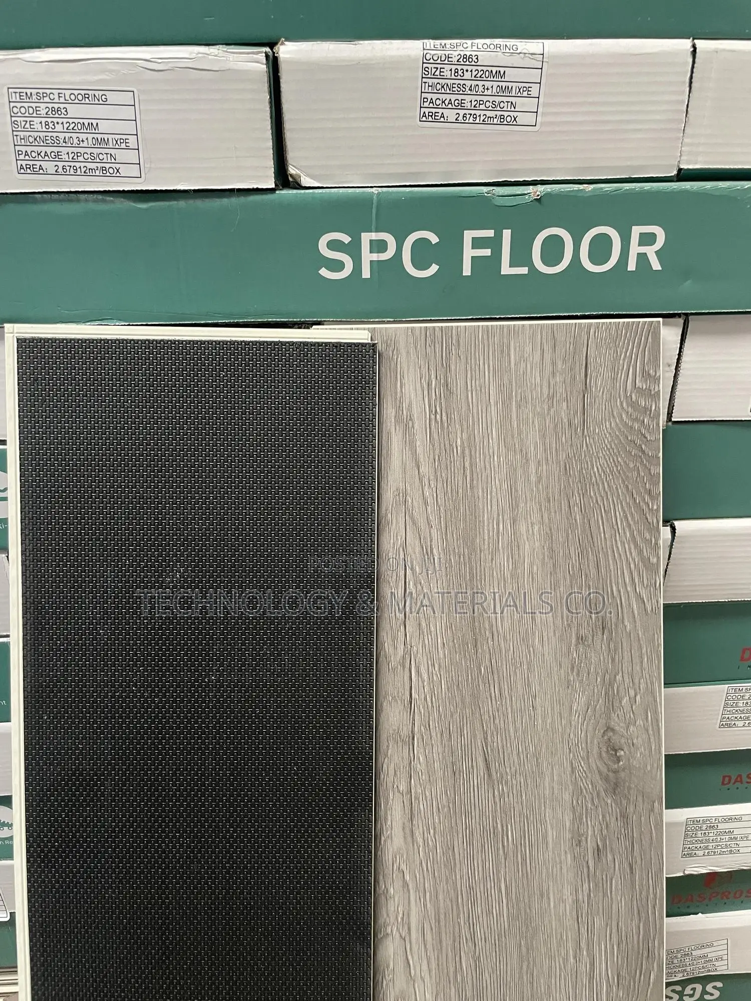 SPC Flooring- Daspros Nairobi Grey