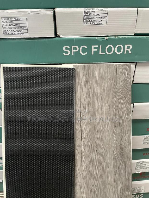 SPC Flooring- Daspros Nairobi Grey - thumbnail 2