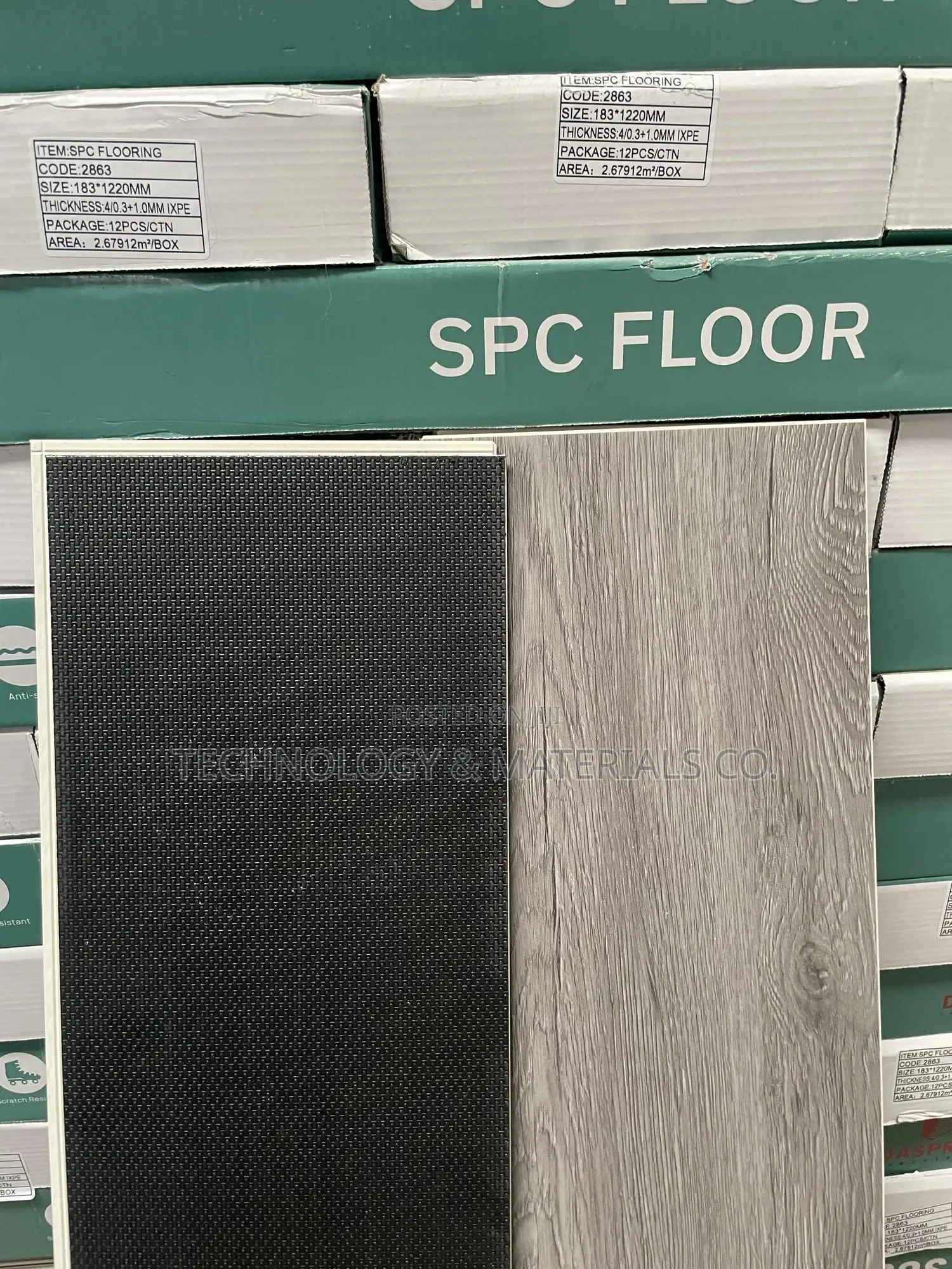 Daspros SPC Flooring- Platinum Grey