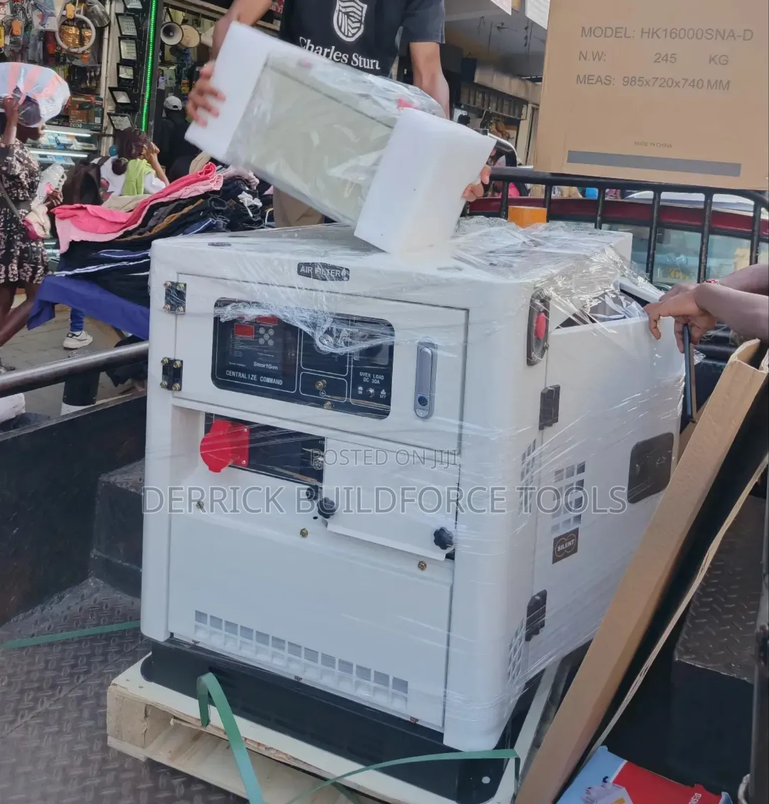 Hisaki Japan 20kva Dual Phase Silent Diesel Generator