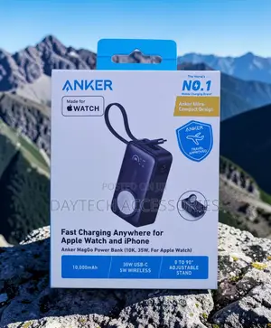 The Anker Maggo Power Bank (, 35w, for Apple Watch) - White