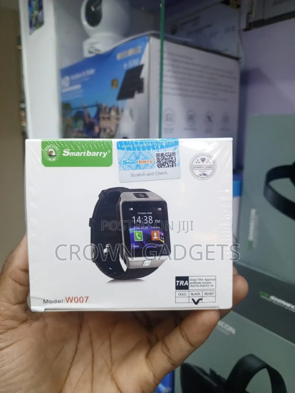 W007 Smartwatch Sim Card Bluetooth Camera Touchscreen