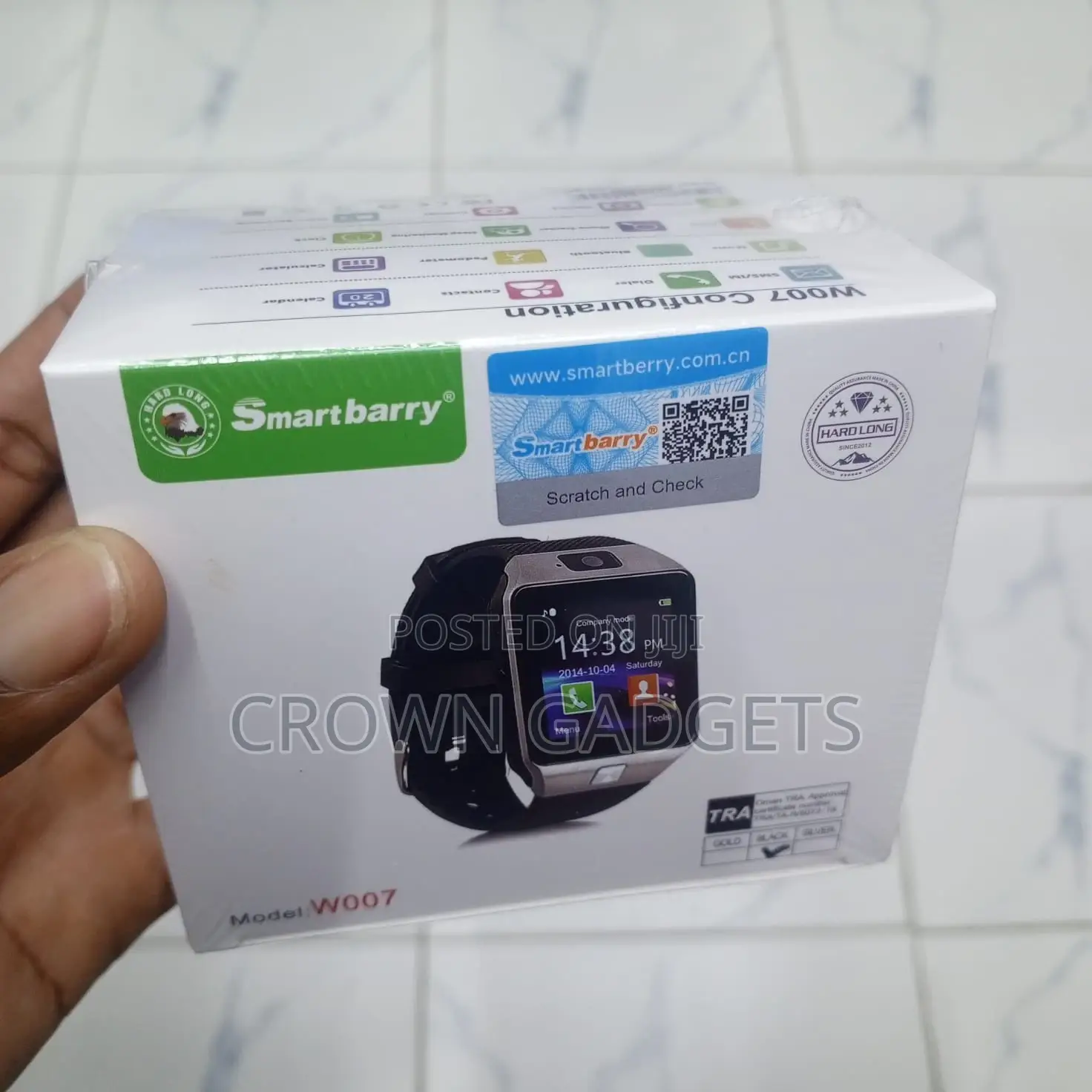 Smartberry W007 Dz09 Smartwatch With Sim Camera