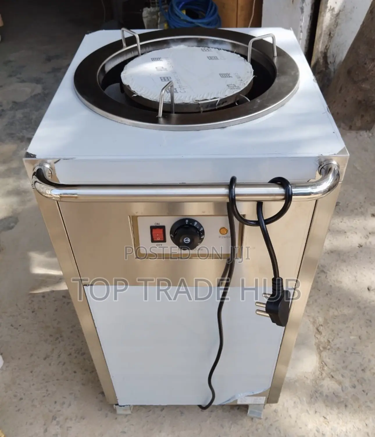 Premier HPW-1 Commercial Plate Warmer Cart-1 Holder