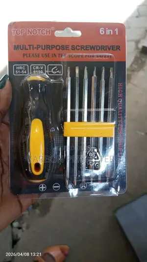 Multi Purpose Screwdriver 6in 1