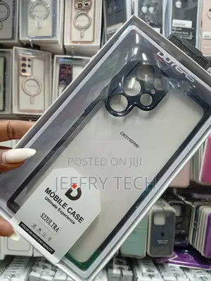 Brand Transparent Mobile Case for the Samsung Galaxy S22 Ultra.