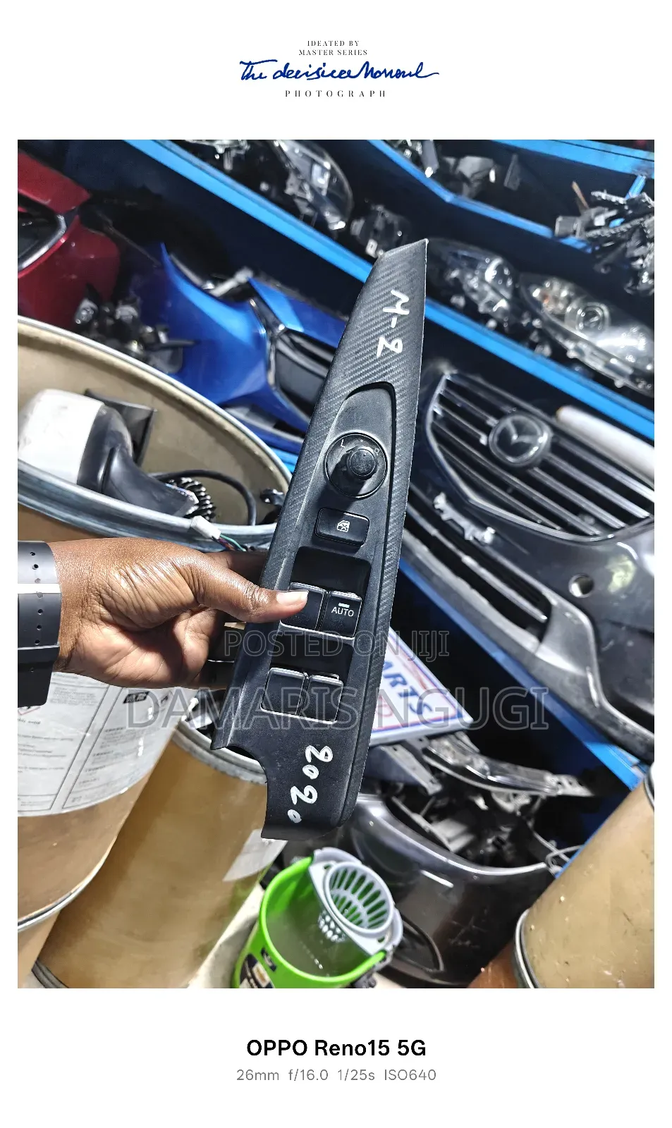 Mazda 2 Demio Main Switch 2015/2016