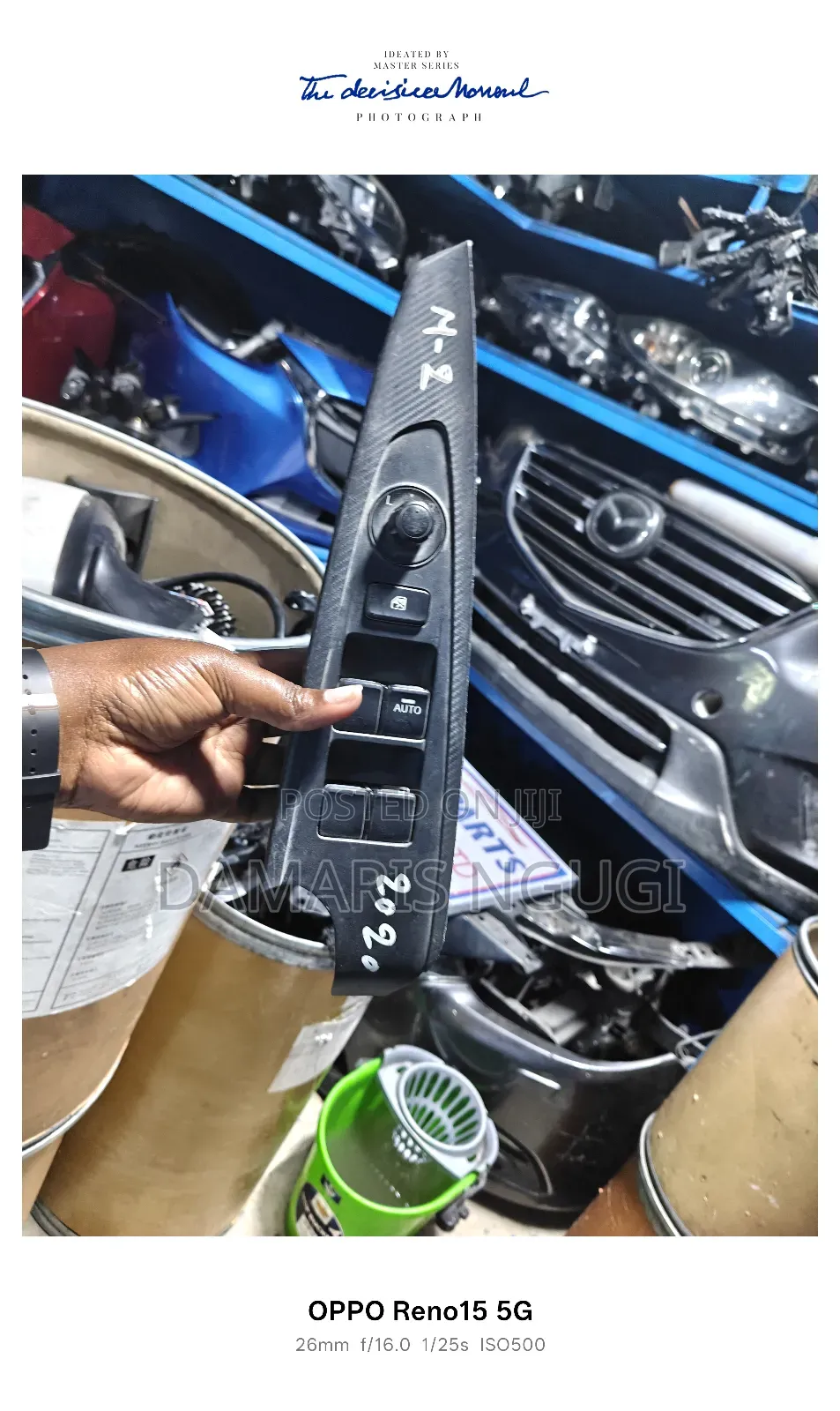 Mazda 2 Demio Main Switch 2015/2016
