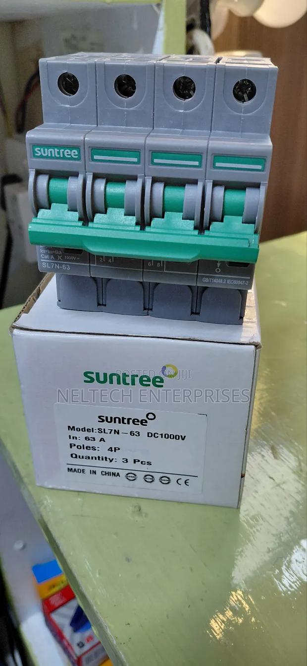 4 Pole Dc Circuits Breakers 63 Amps