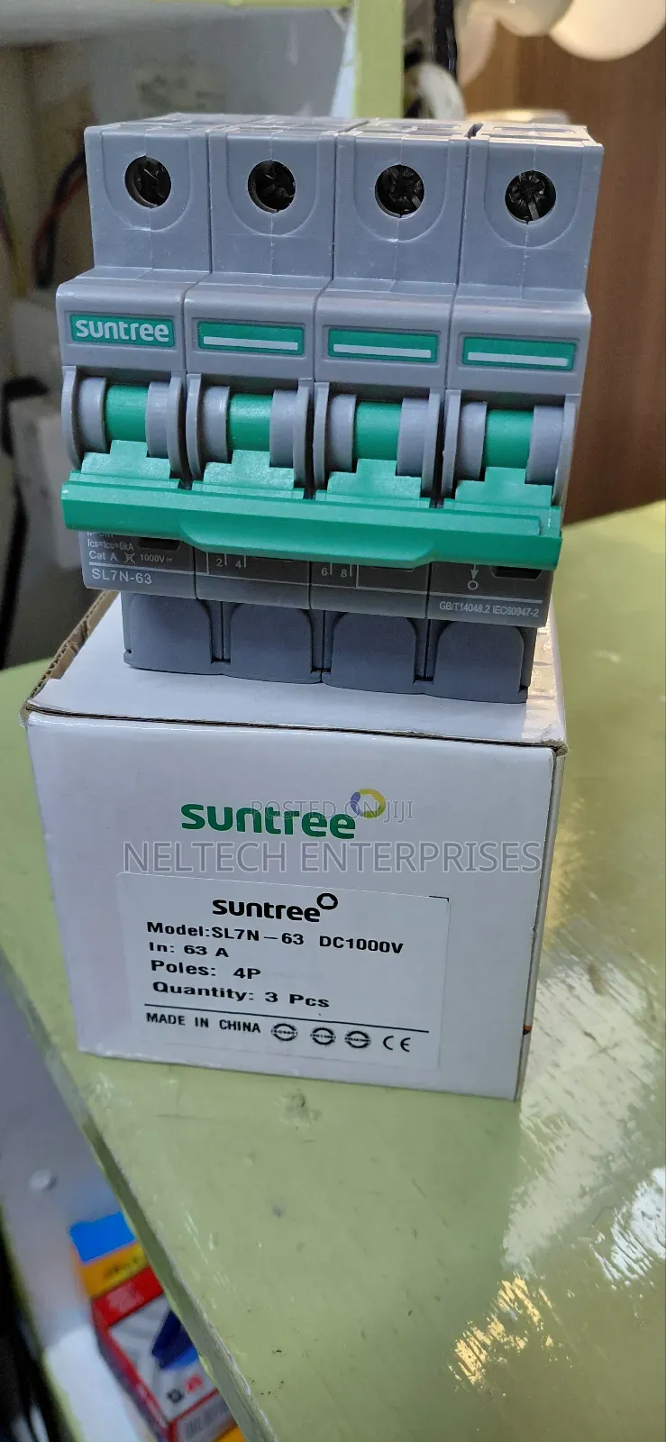 4 Pole Dc Circuits Breakers 63 Amps