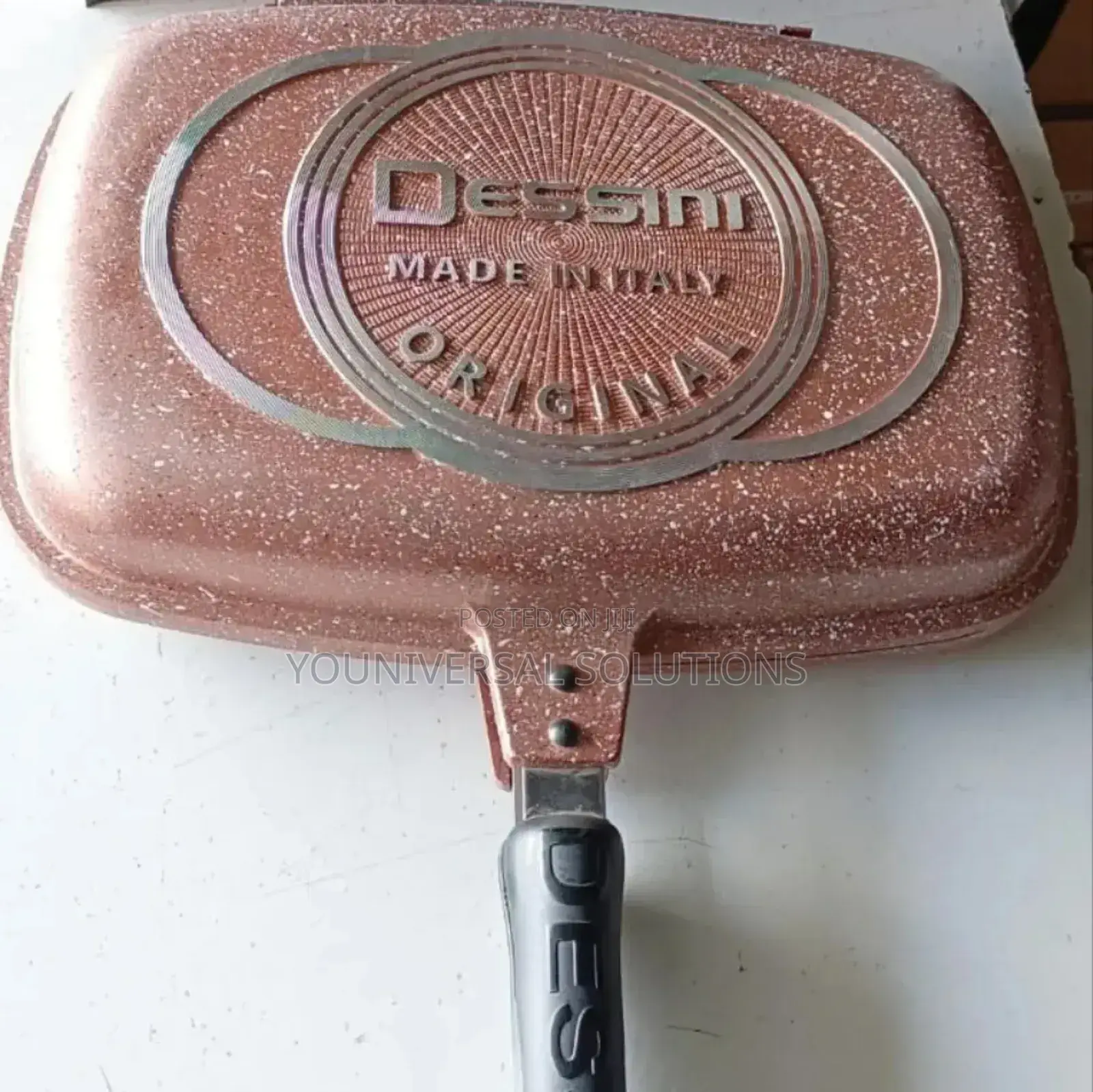 Original Dessini Double Grill Pan Granite Grill Pan* *Size 36*
