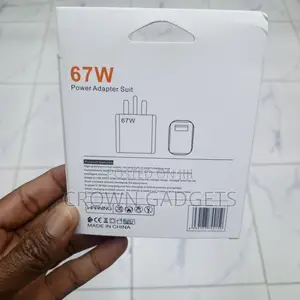 67w Fast Charger Adapter With Cable Xiaomi Redmi Type-C