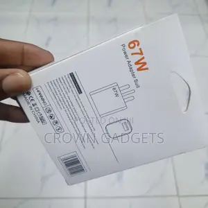 67w Fast Charger Adapter With Cable Xiaomi Redmi Type-C