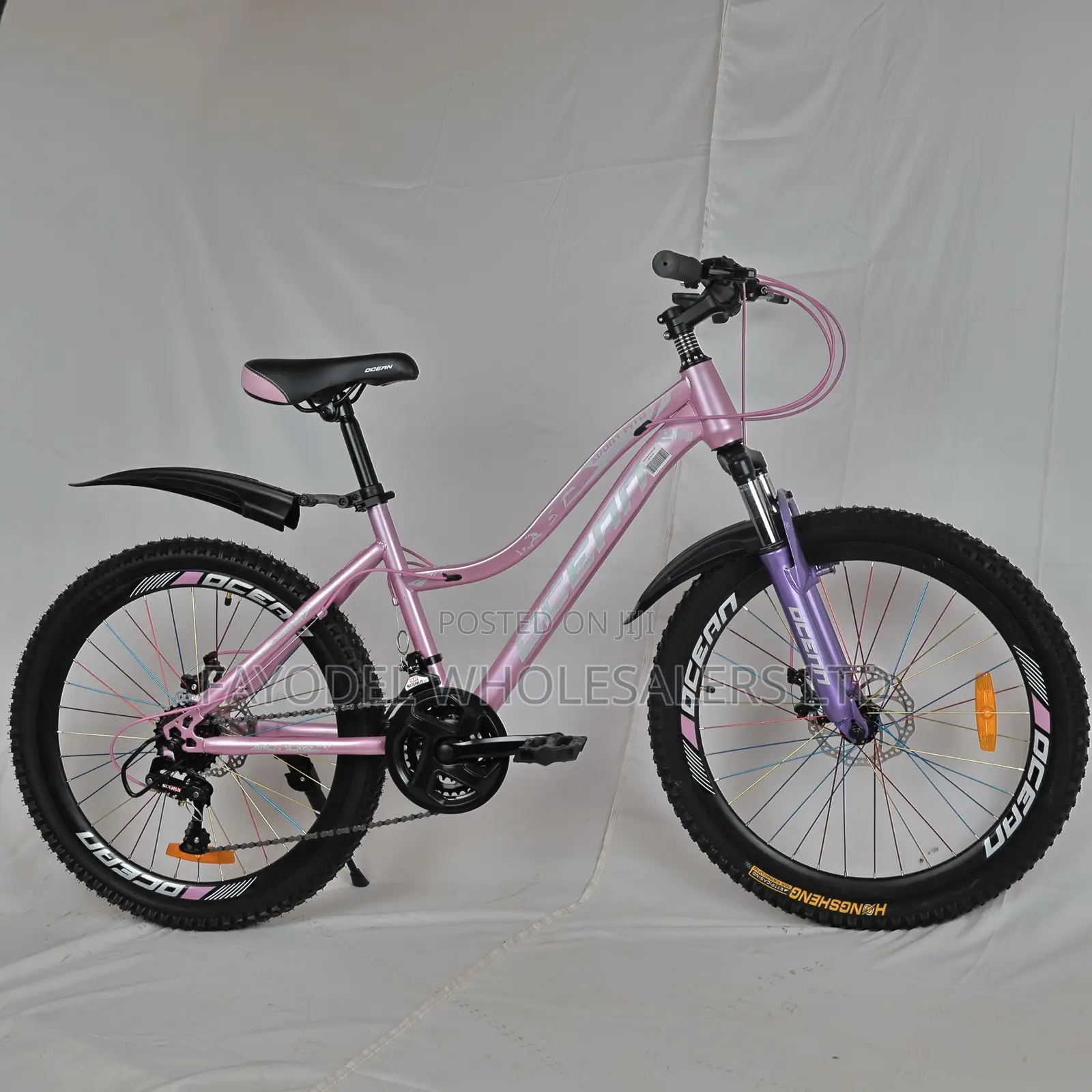 Ocean Quality Teens Mountainbike Size 24 With 21 Speed Gears
