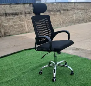Quality Secretarial Mesh Office Chair With Headrest