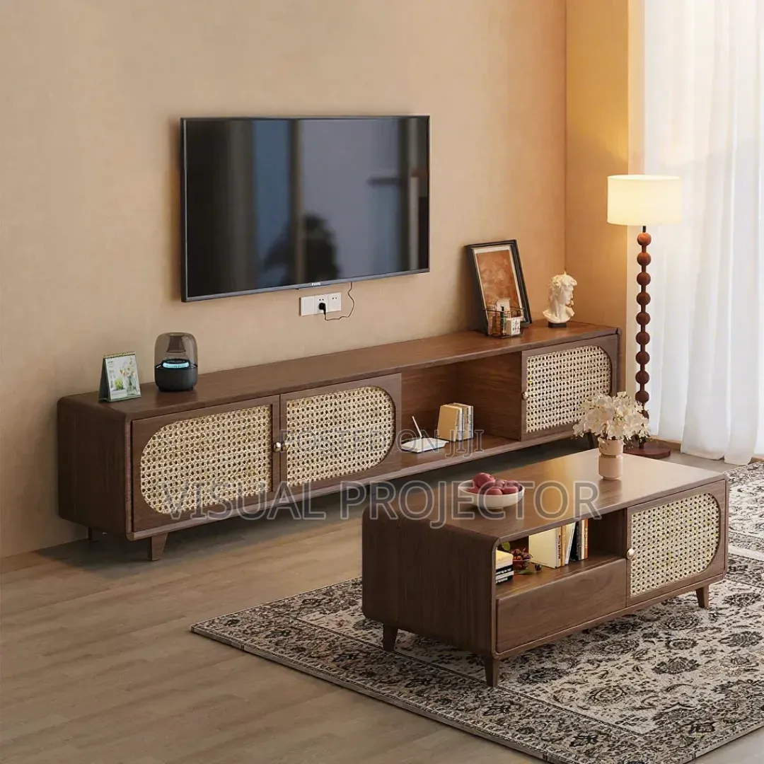 Tv Stand 180 Cm Vintage Style