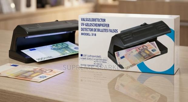 Uv Ultraviolet Light Counterfeit Money Detector. Fake Money Detector.