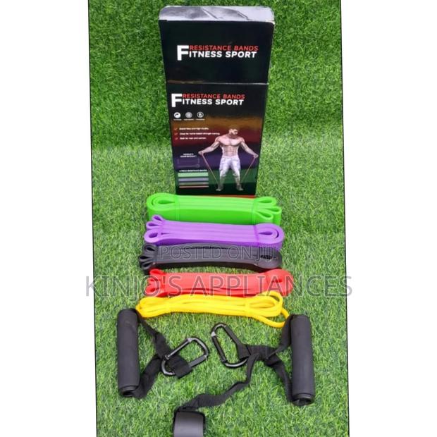 5 in One Resistance Bands With Handles - main view