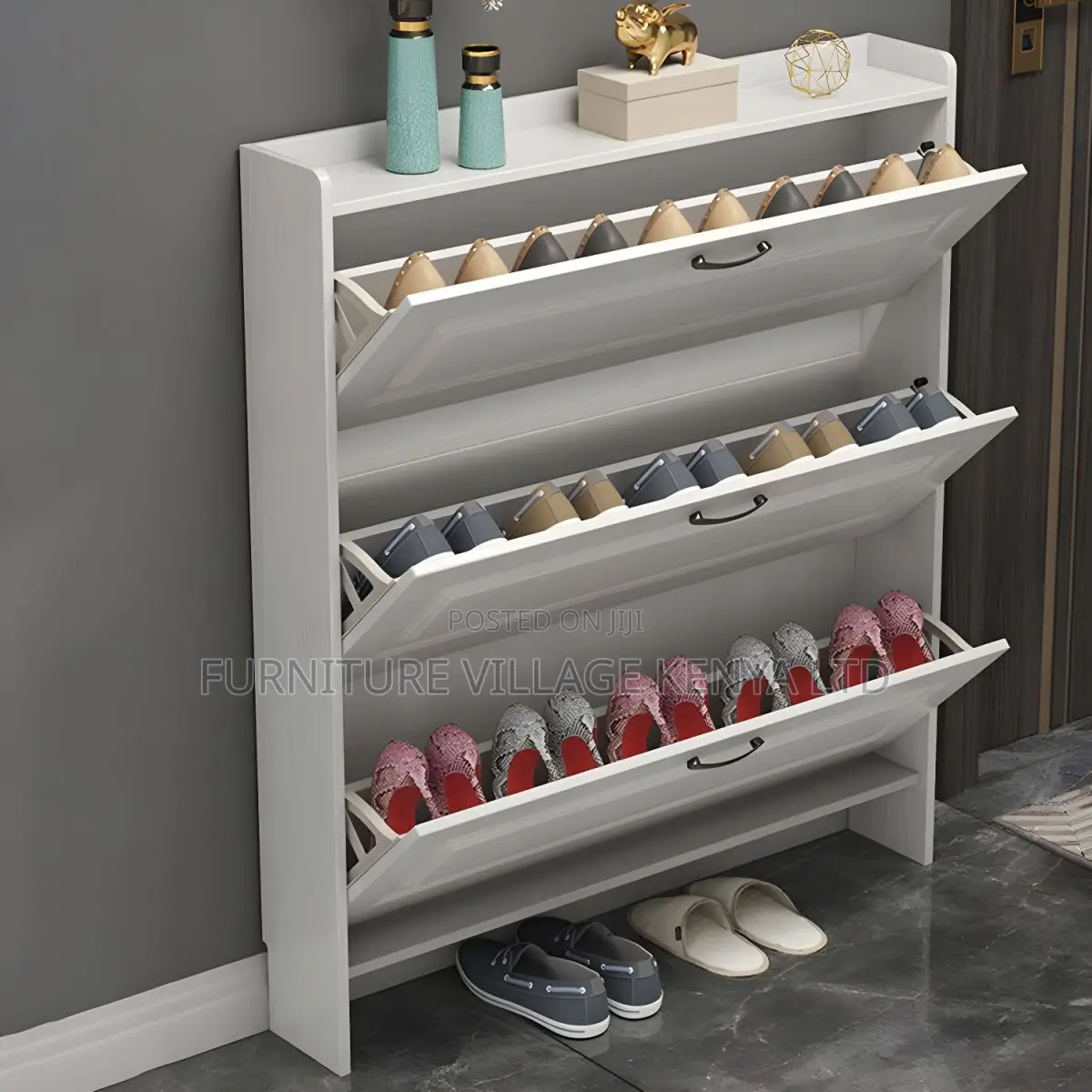 Shoe Cabinet/Rack ; Wooden Storage Shoe Rack