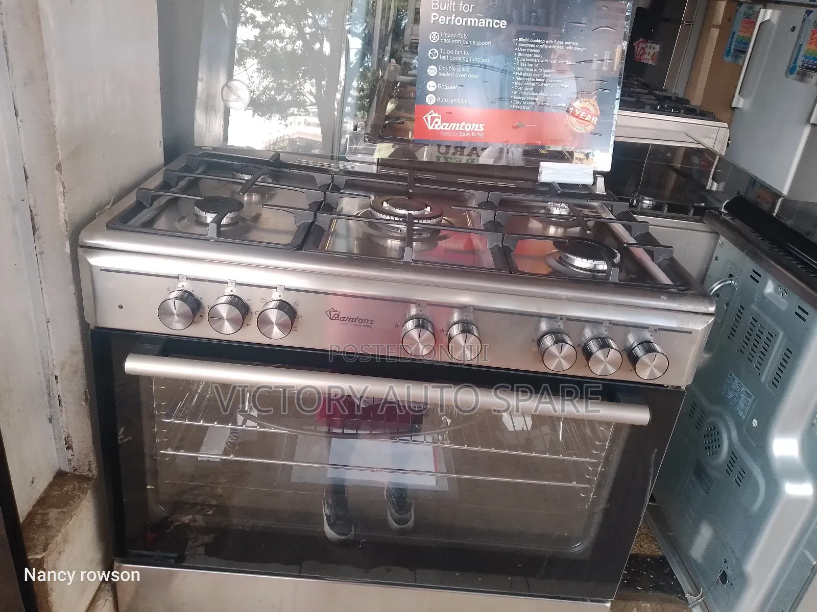 All Gas Cooker (Ramtons ) Good as New