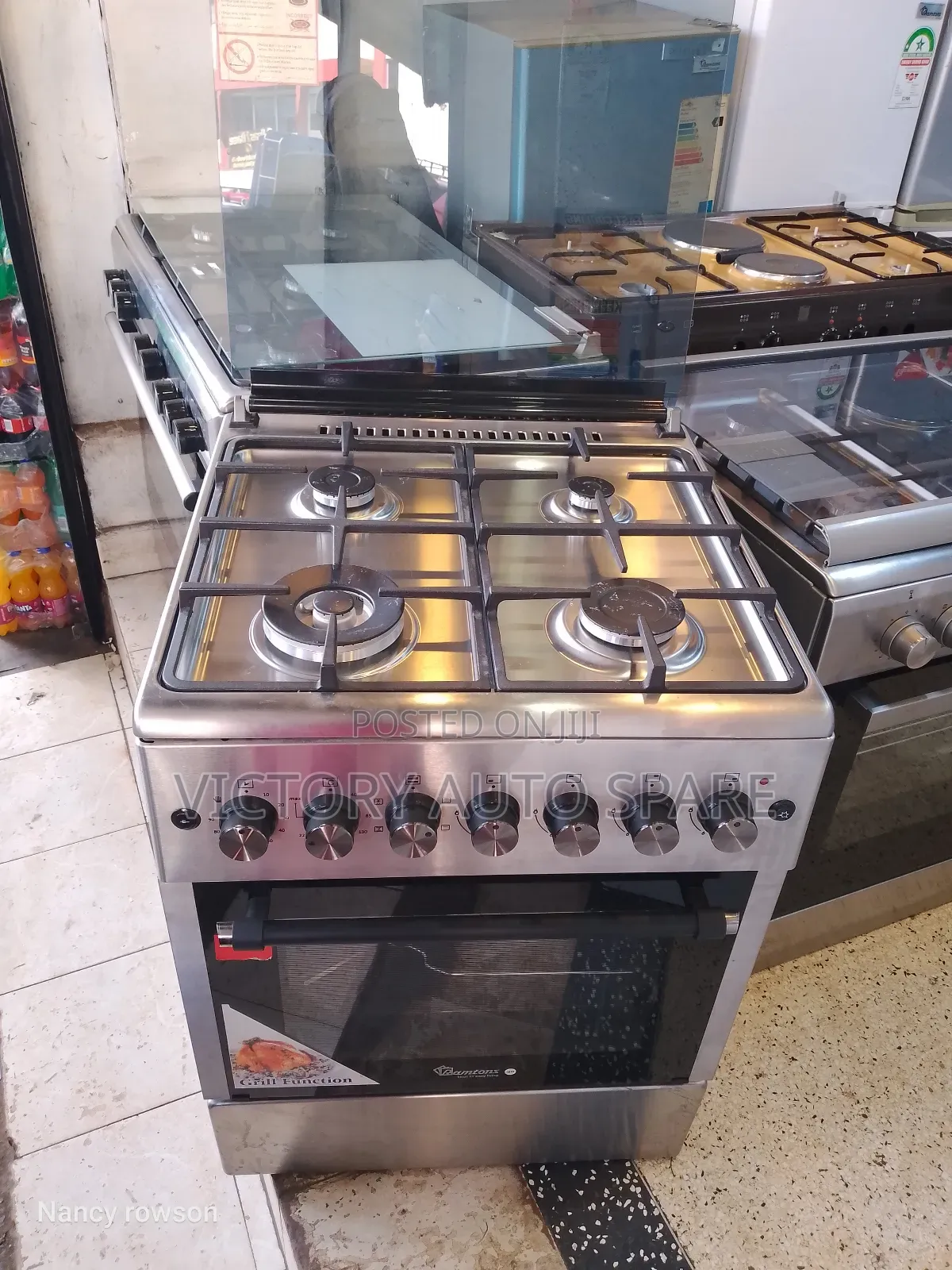 All Gas With a Wok Burner (Ramtons Cooker )