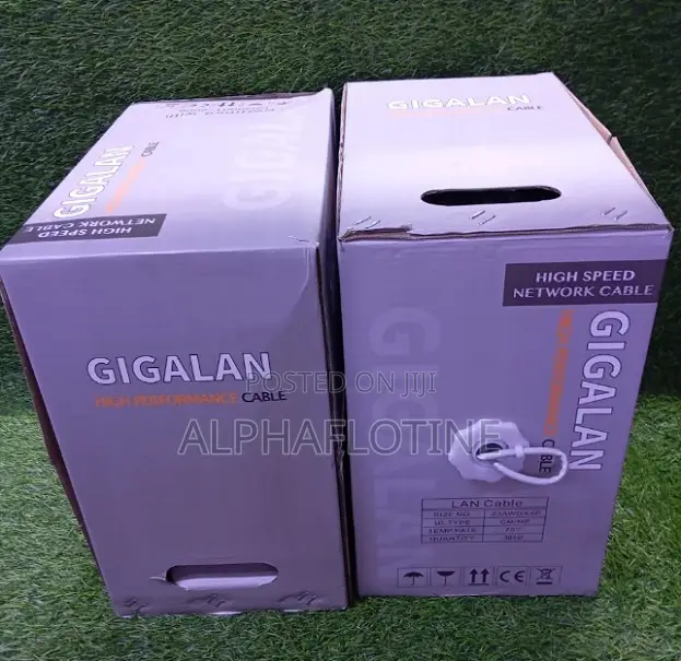 Indoor Home Office Networking Gigalan Cat 6 305m Utp Cable