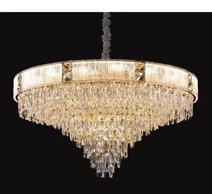 Luxury Gold Crystal Chandelier