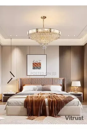 Luxury Gold Crystal Chandelier