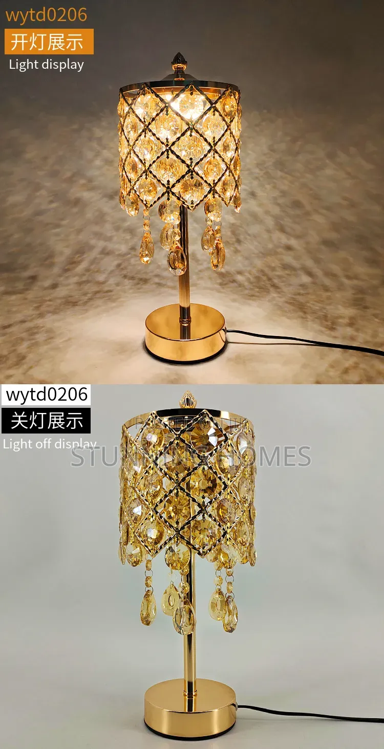Modern Chrystal Table Lamp