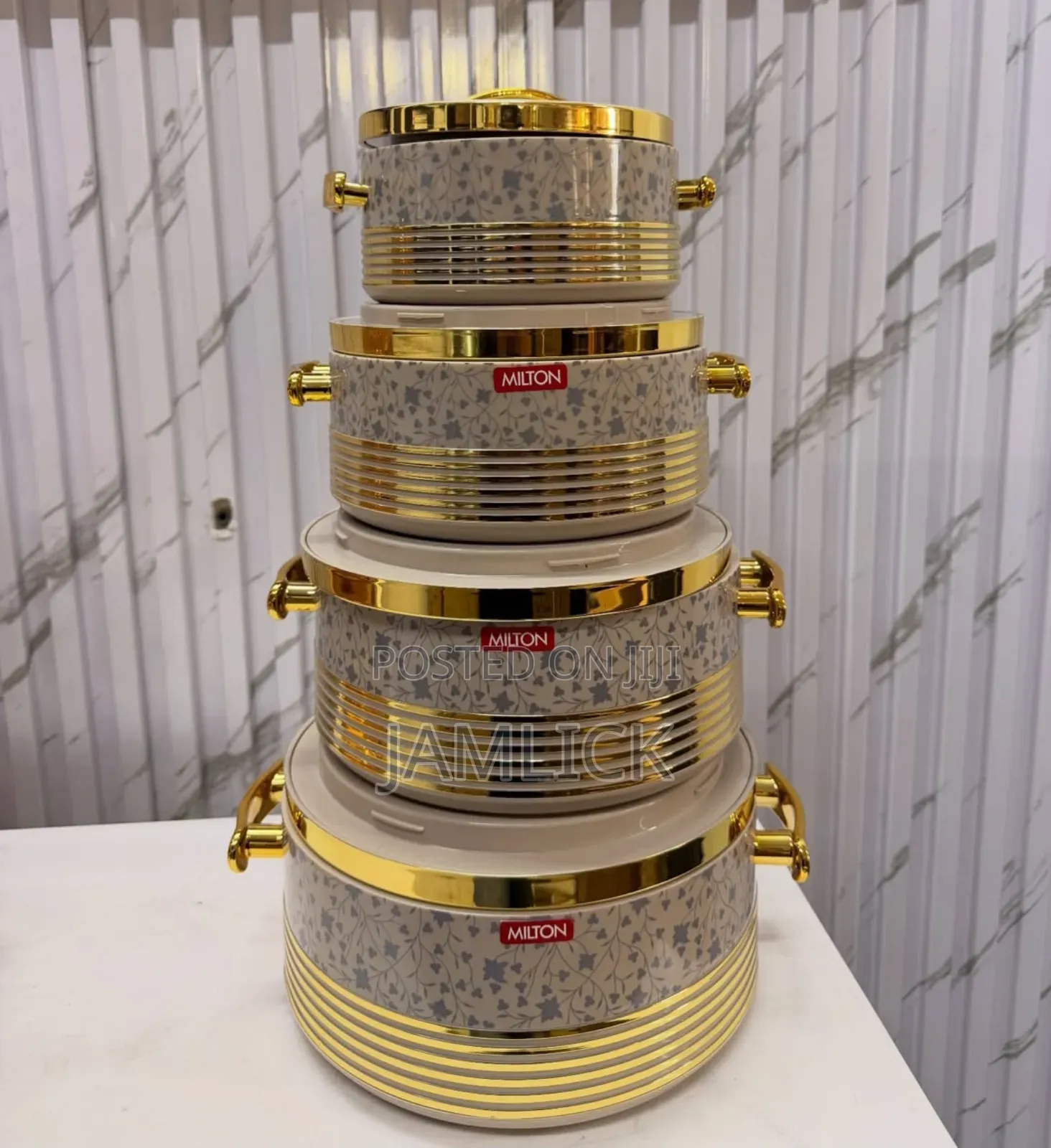 Golden Milton Hot Pot Set (4pcs) - Jf