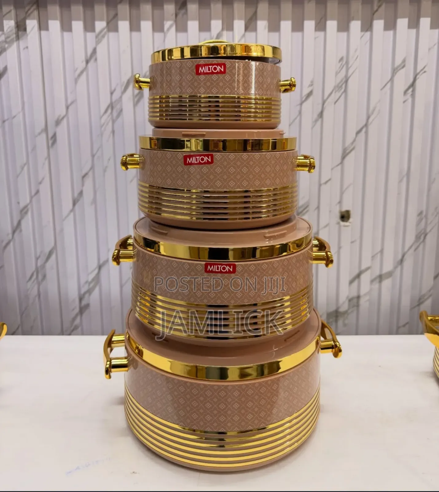 Golden Milton Hot Pot Set (4pcs) - Jf