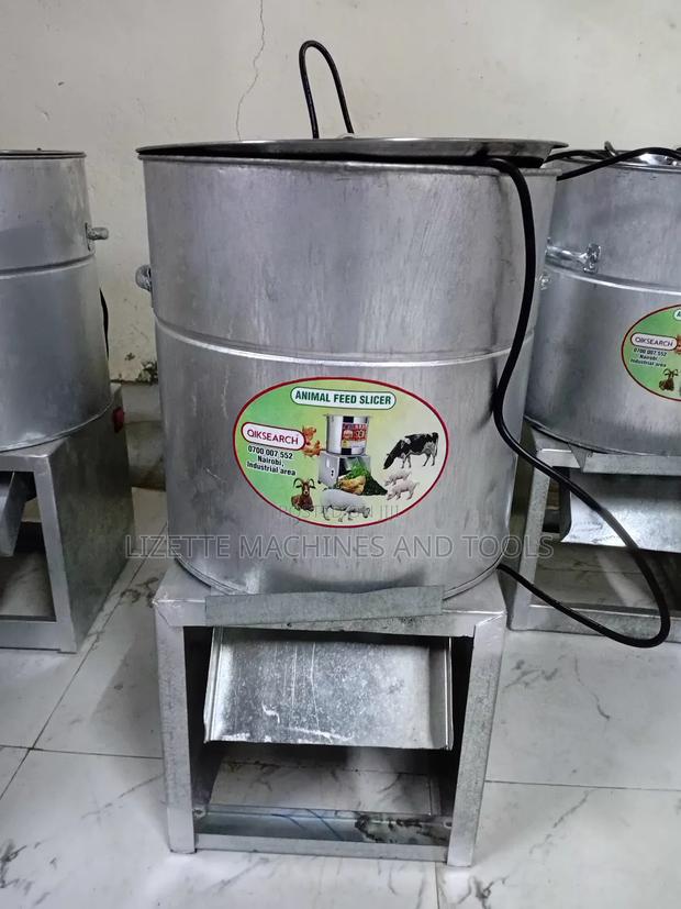 Electric Animal Feed Slicer Machine/ Vegetable Cutter - thumbnail 2