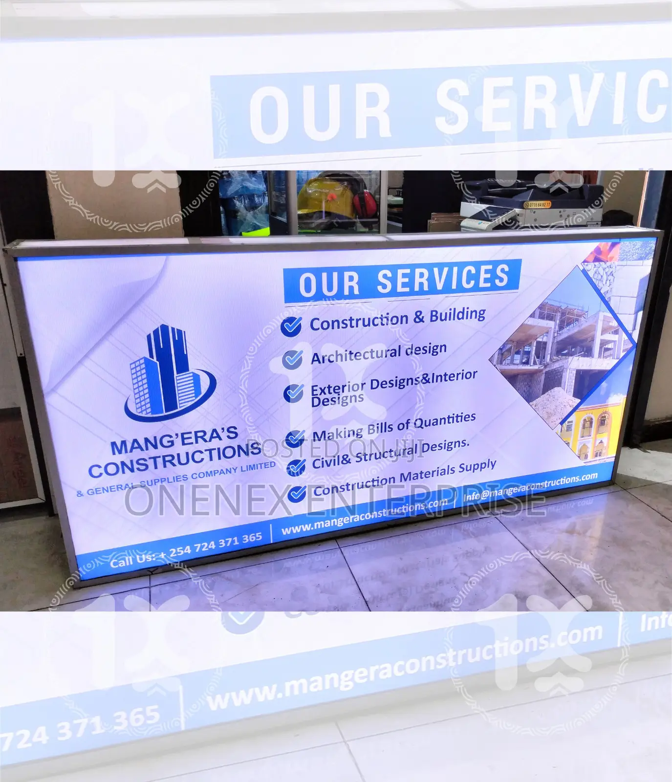 Led Lightbox (Customizable and Stylish) (2m*1m)