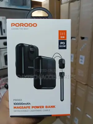 Porodo 10000mah Magsafe Wireless Power Bank (Model Pb082).