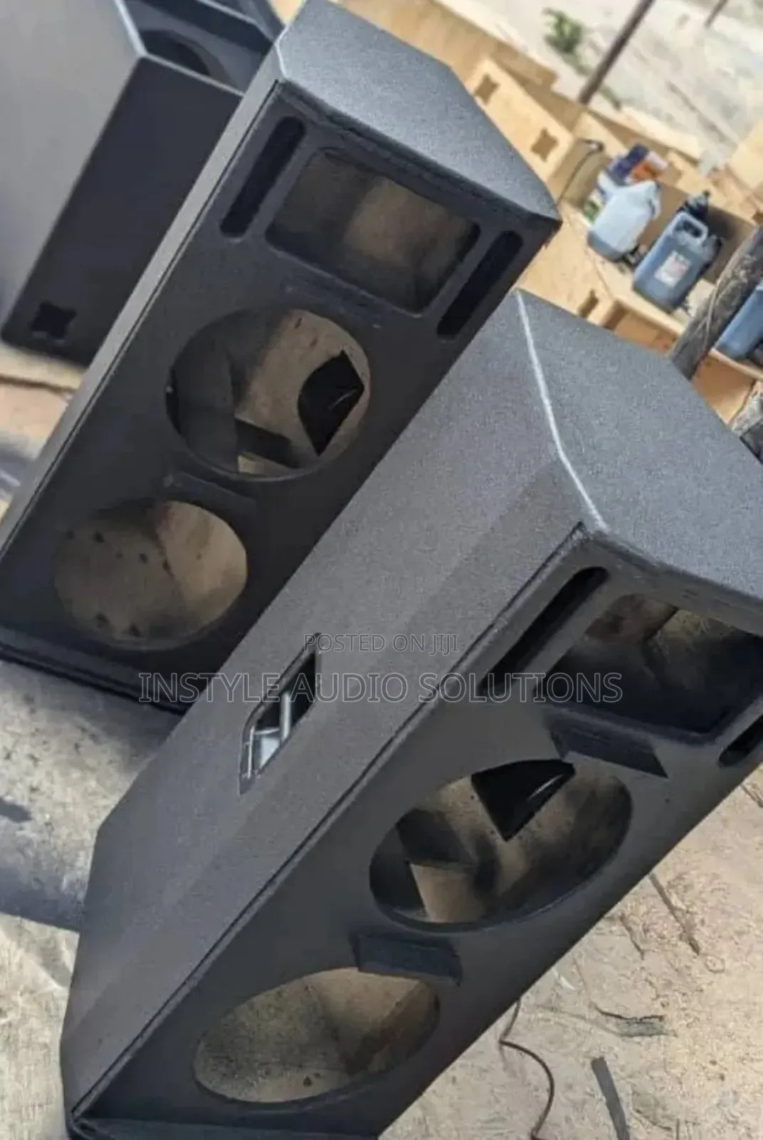 15" Double Empty Box Speaker