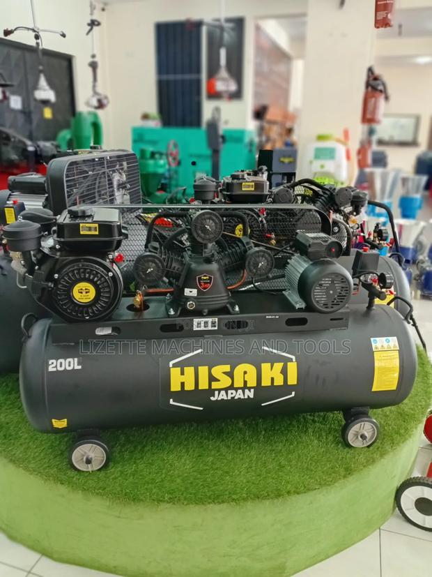 Hisaki 200l Heavy Duty Air Compressor - thumbnail 2